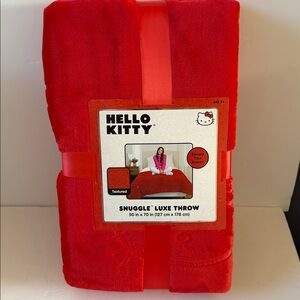 New Hello Kitty Textured Throw